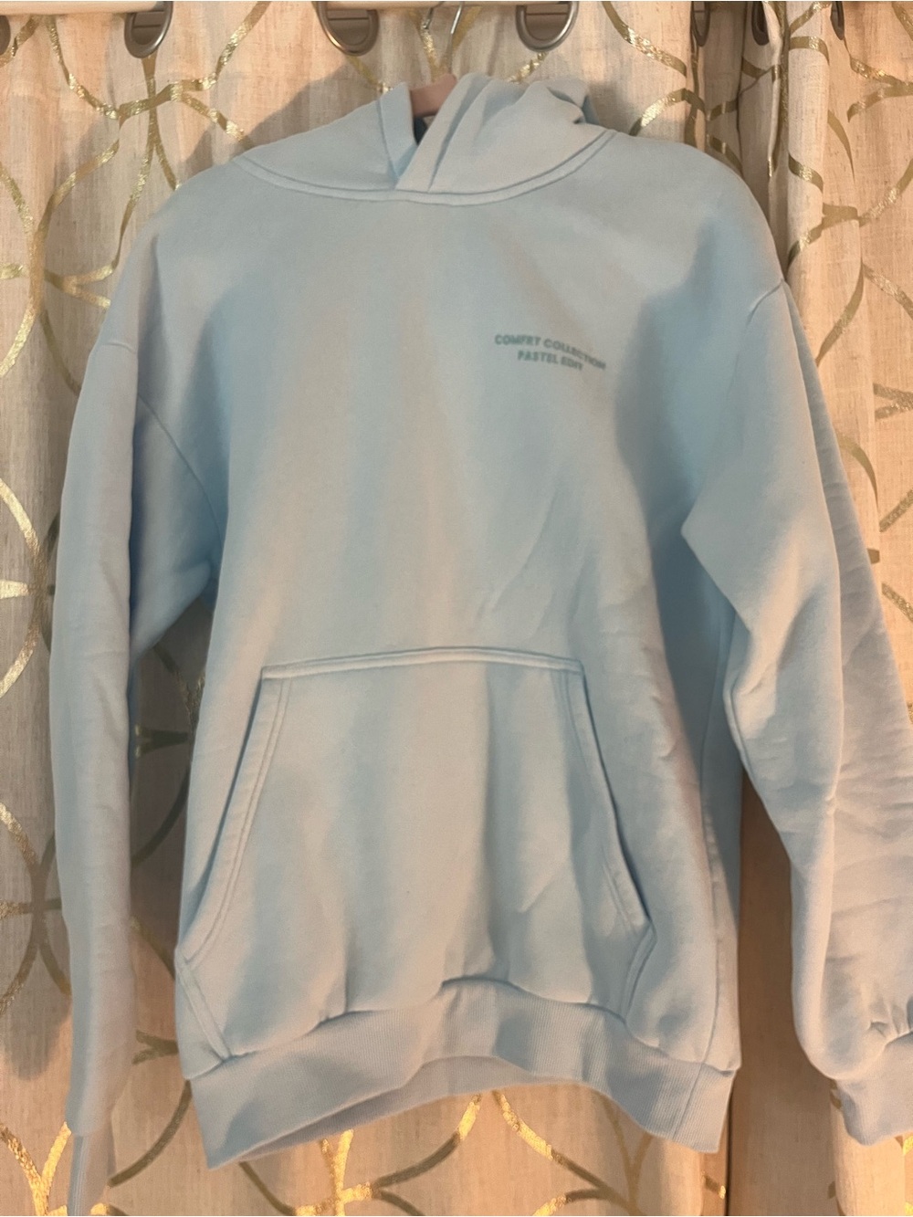 Light Blue Cozy Hoodie - Picture 3 of 3